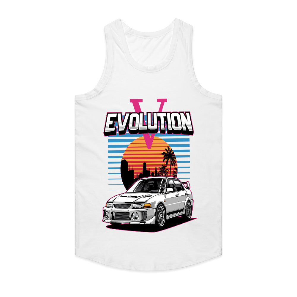 Evolution V JDM Retro Sunset T-Shirt