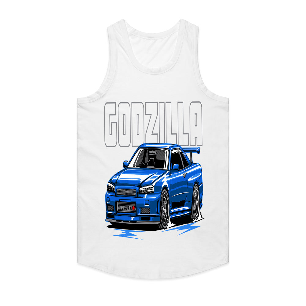 Godzilla Skyline R34 JDM Legend T-Shirt – Iconic Street Racer Style