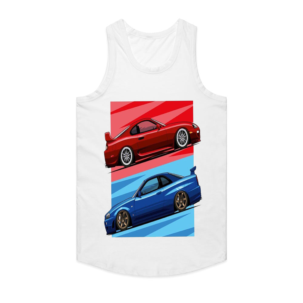 JDM Legends Supra & Skyline | Street Racer Iconic Car T-Shirt