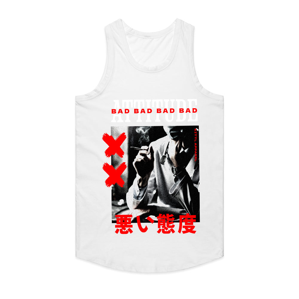 Bad Attitude - Rebellious Noir Street Tee