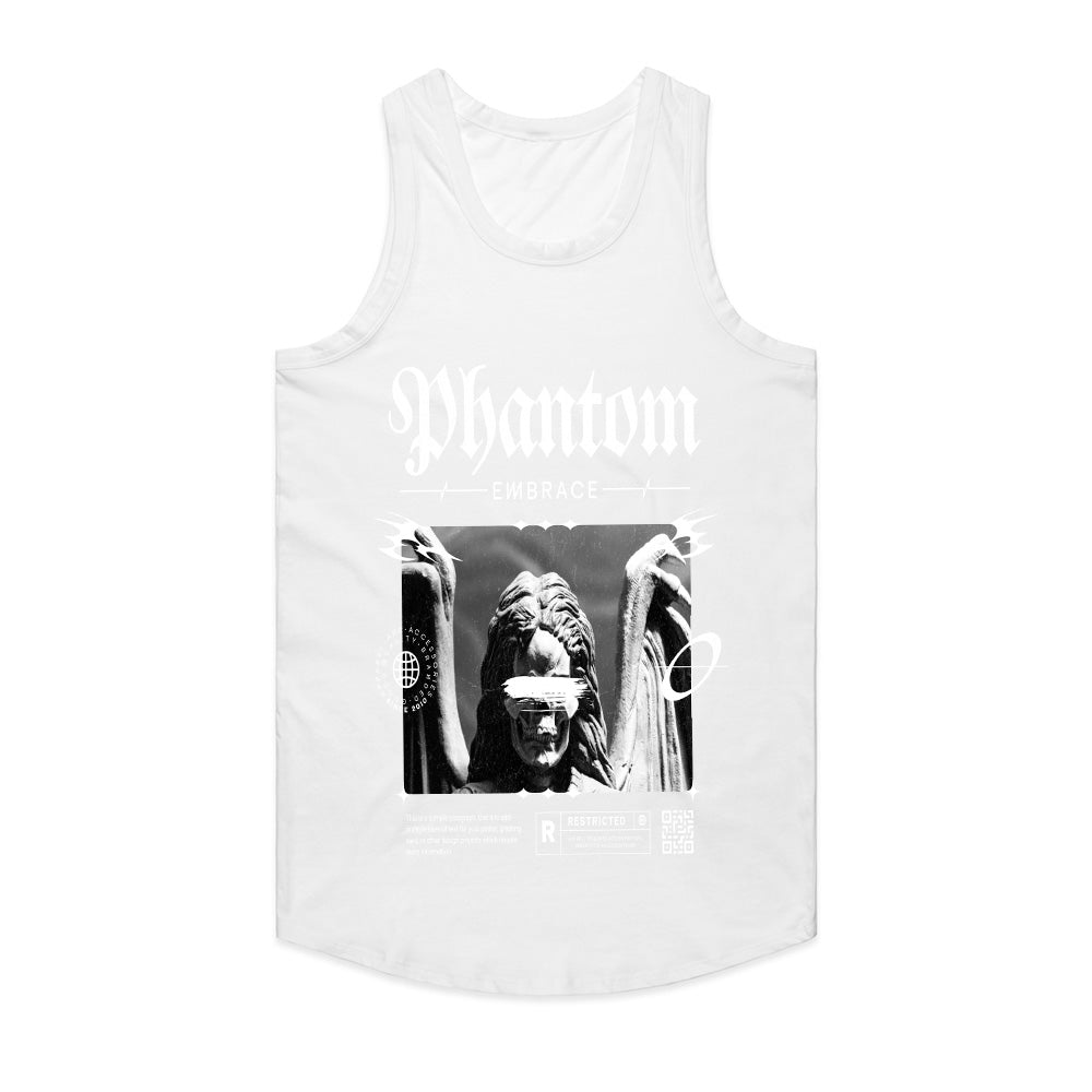 Phantom Embrace: Dark Aesthetic Streetwear Tee