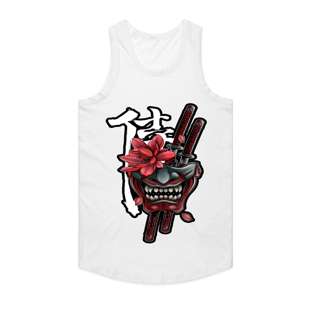 Samurai Oni: Blade & Blossom Tee