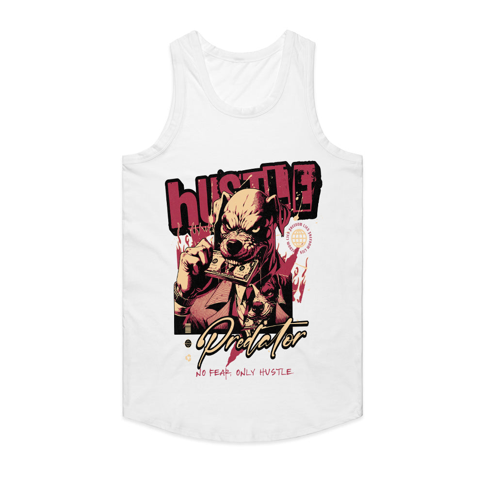 Hustle Predator: No Fear, Only Grind Tee