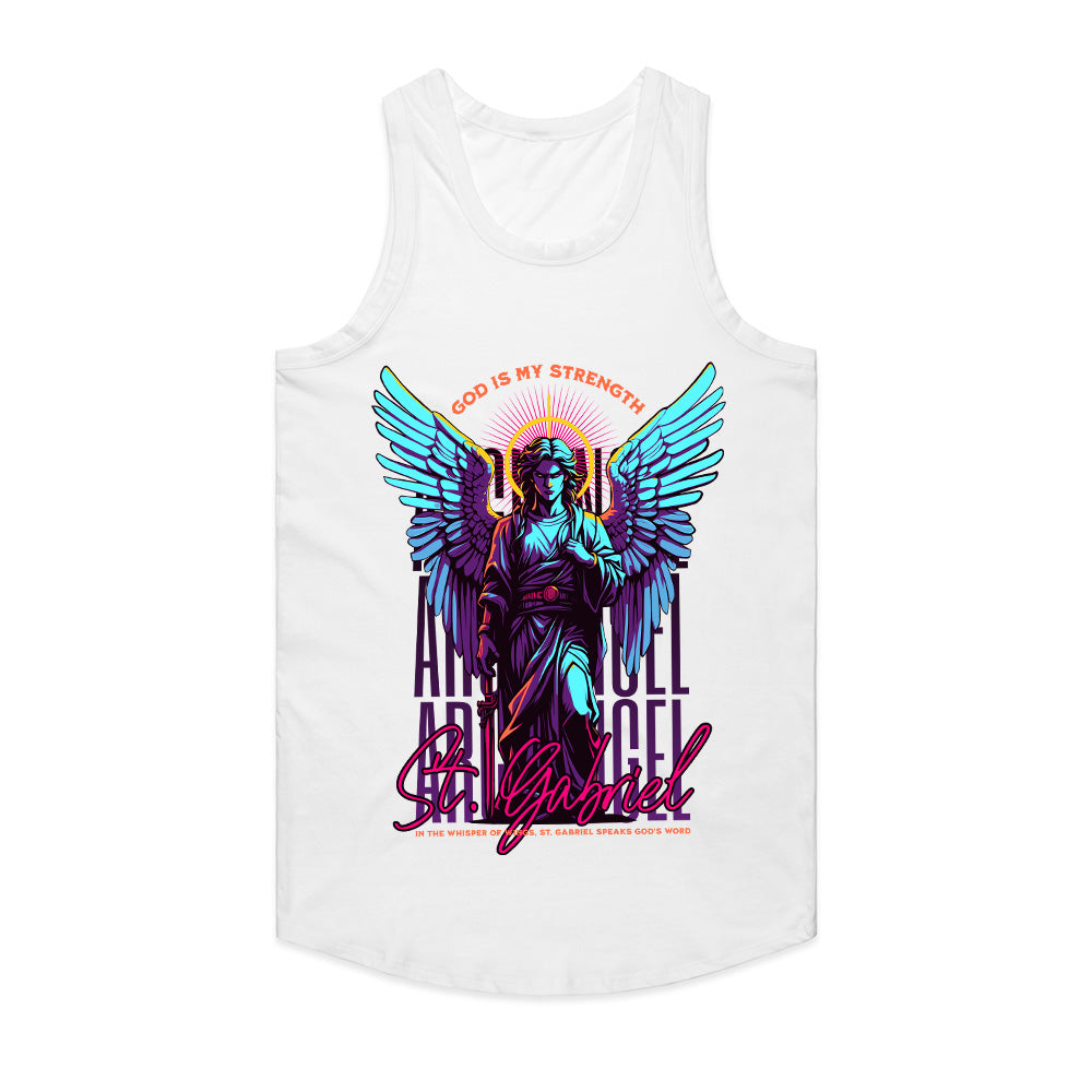 Neon Archangel: St. Gabriel Divine Strength Tee