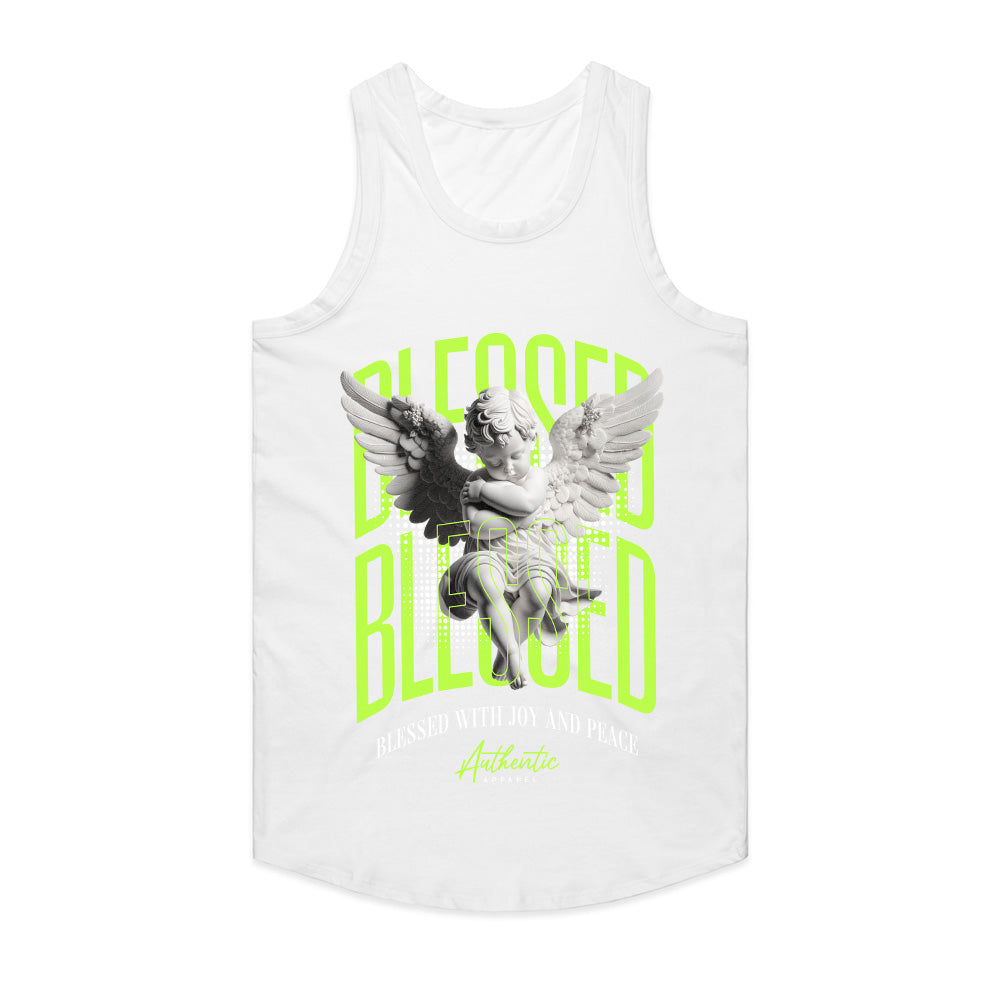 Neon Serenity: Blessed Angel Tee