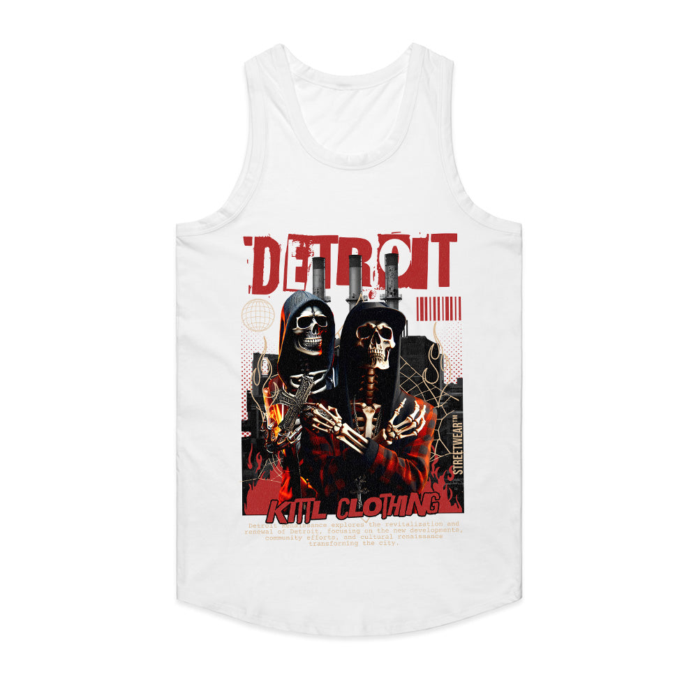 Detroit Rebirth Skeletons Tee