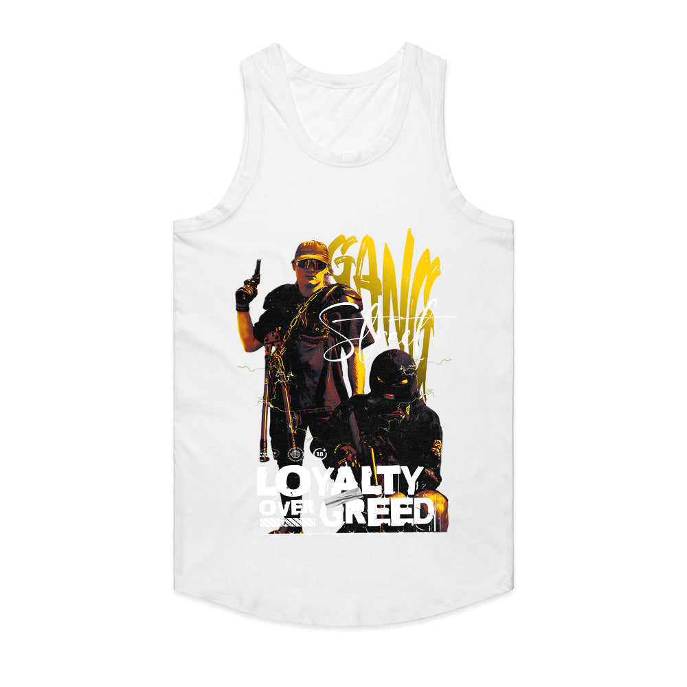 Street Loyalty: Gang Over Greed Tee