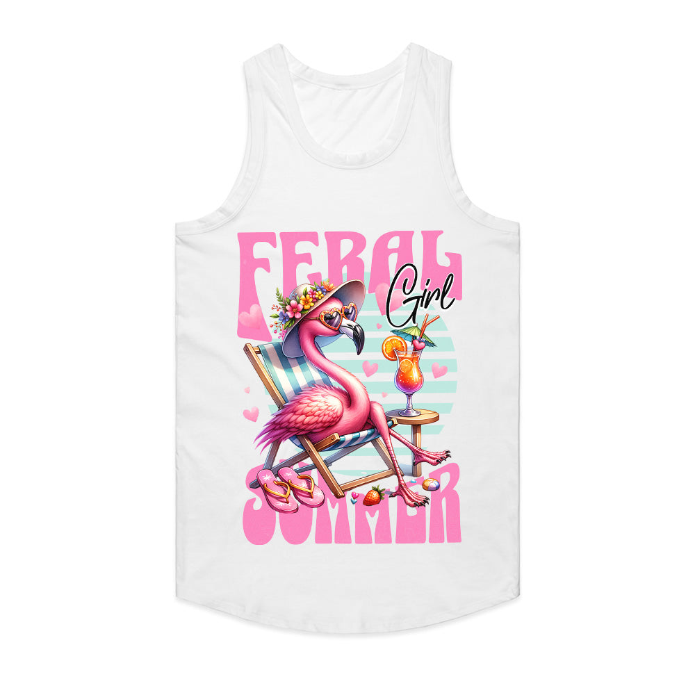 Feral Flamingo Summer Vibes Tee