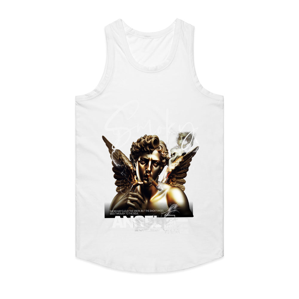Smoky Angel: Rebel Cherub Streetwear Tee