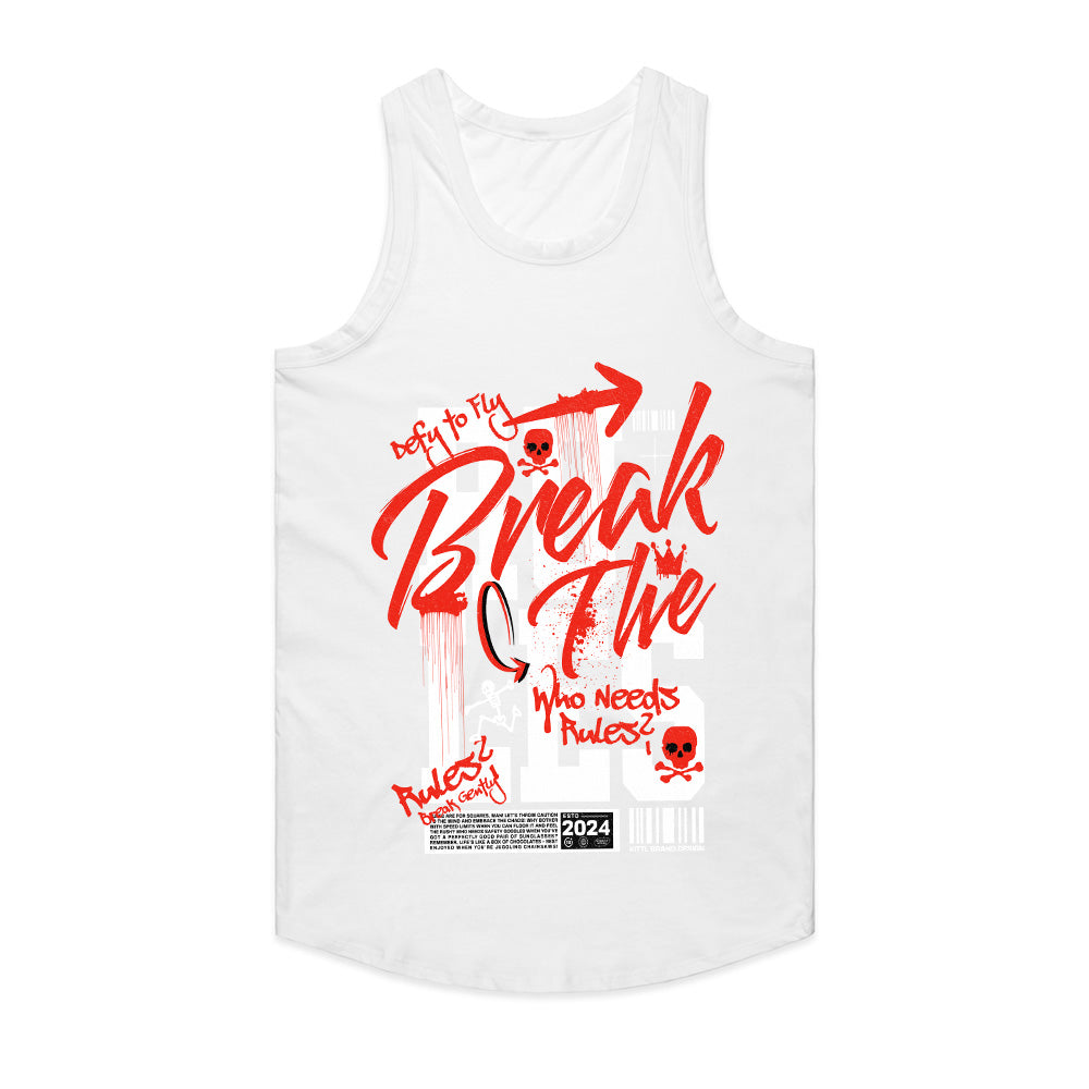 Anarchist Spirit: Break the Rules Graffiti Tee