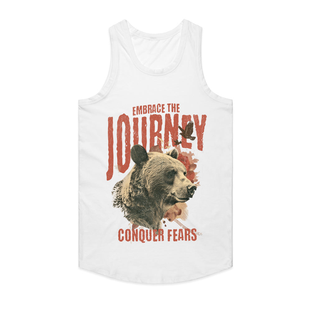 Fearless Trail: Embrace the Journey Bear Tee