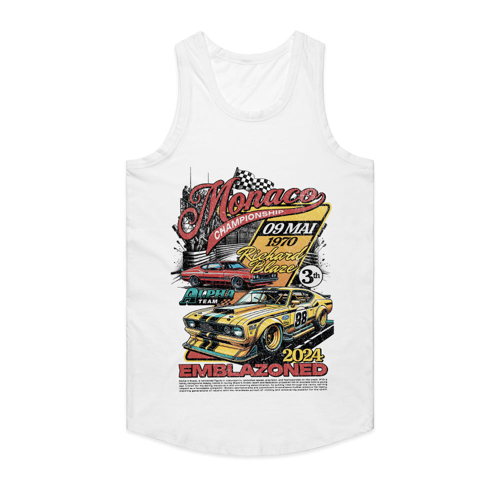 Retro Racer: Monaco Championship Legends Tee