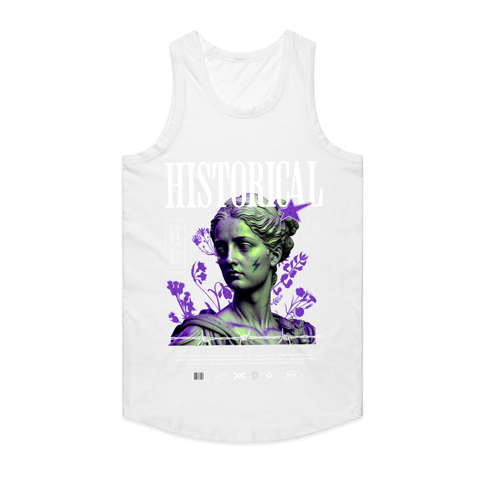 Venus Glitched: Neo-Classical Bloom Tee