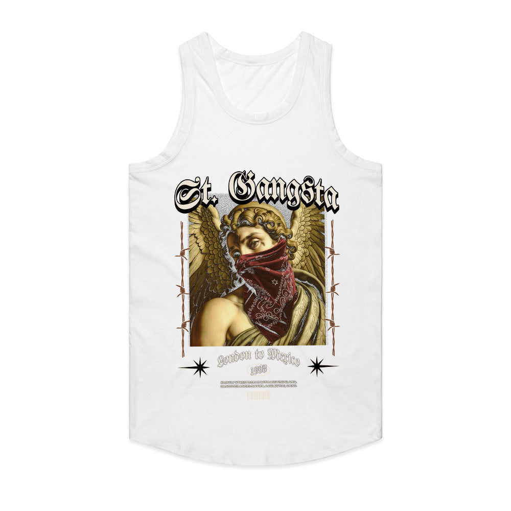 Saints & Sinners: St. Gangsta Urban Angel Tee