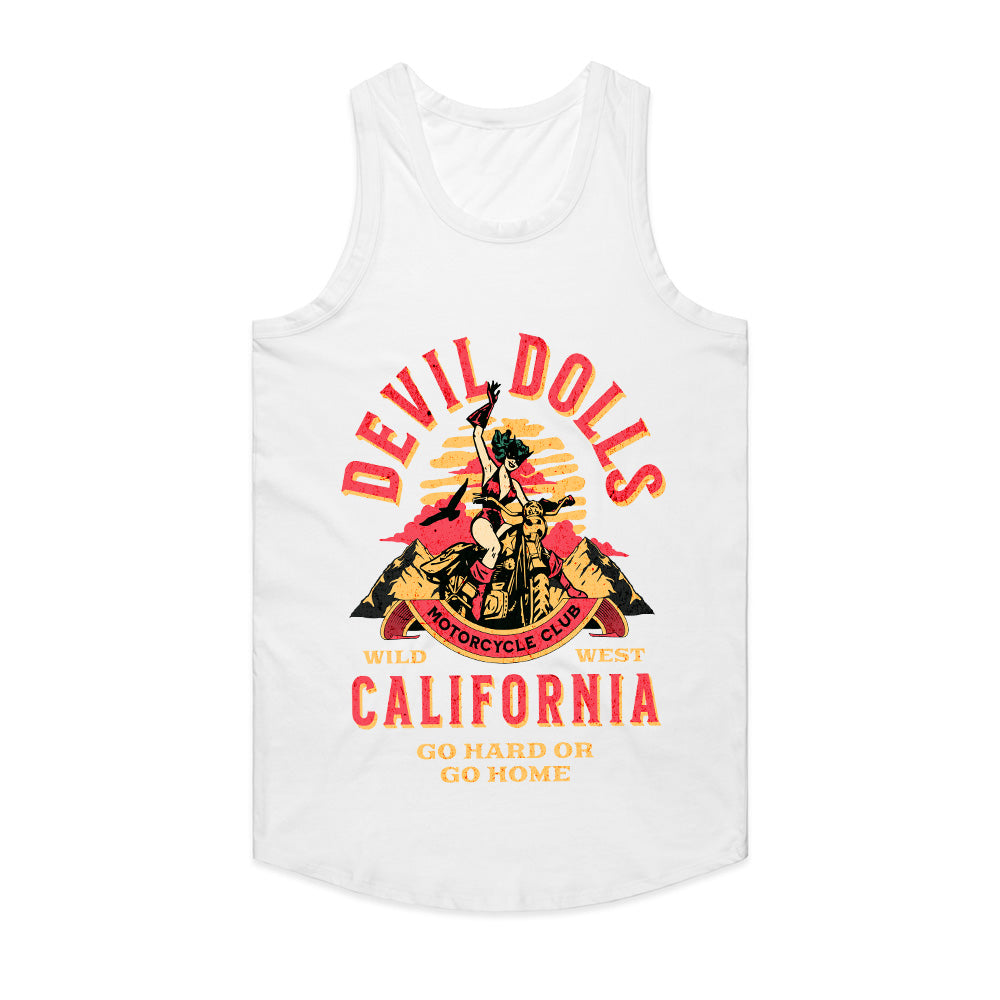 Hellfire Riders: Devil Dolls California Tee