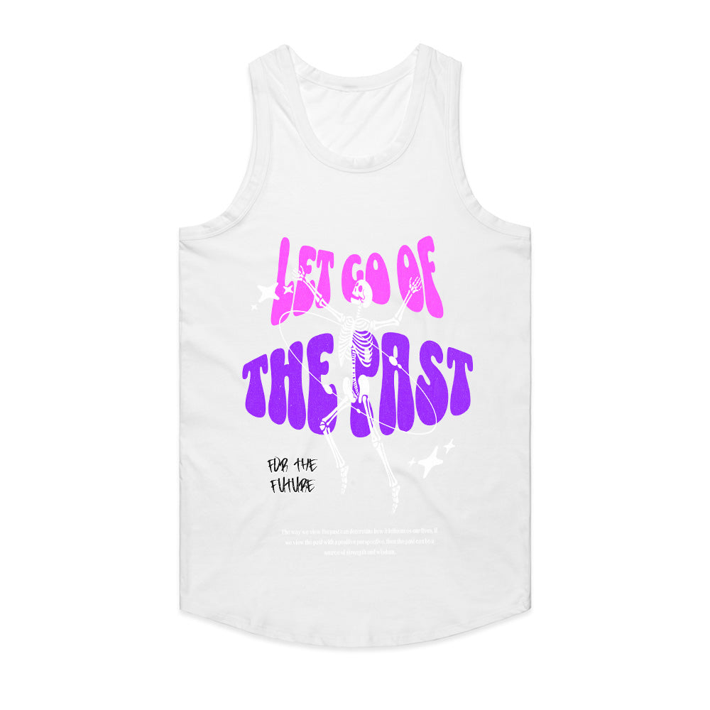 LET GO OF THE PAST: Cosmic Skeleton Vibes Tee