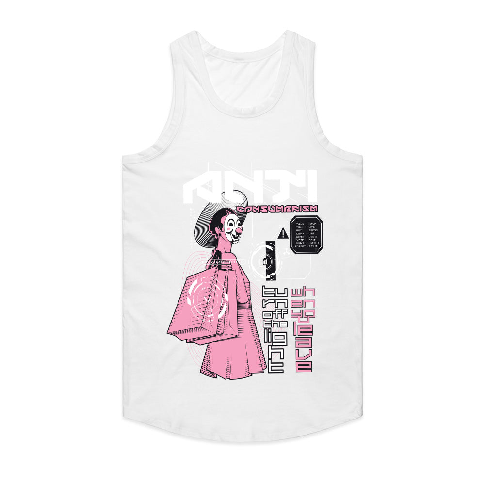 Anti-Consumerism: Digital Dissent Tee