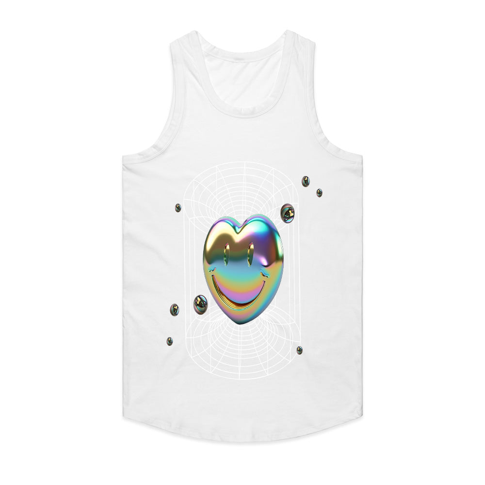 Holographic Bliss: Smiley Dimension Tee