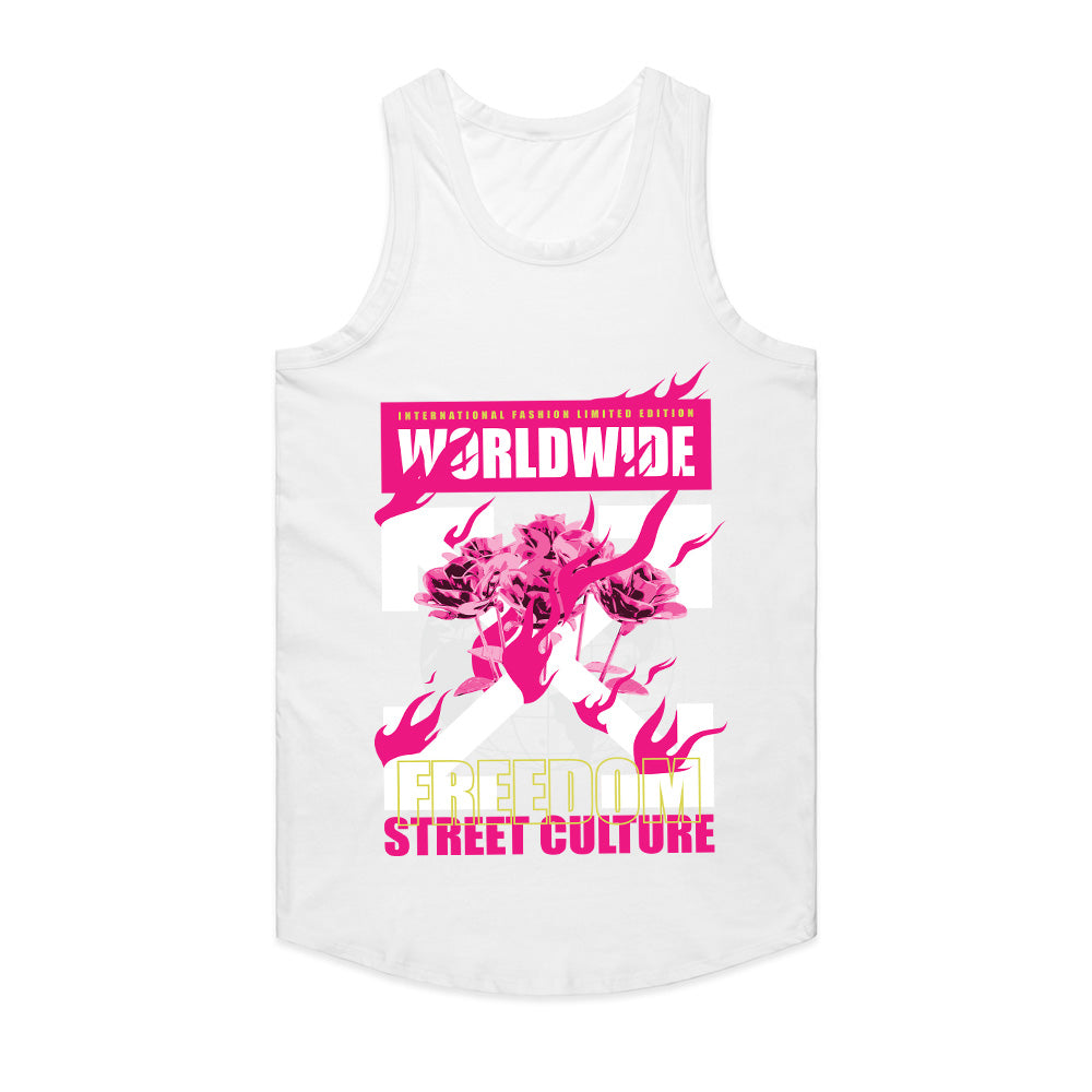 Worldwide Freedom: Street Culture Bloom Tee