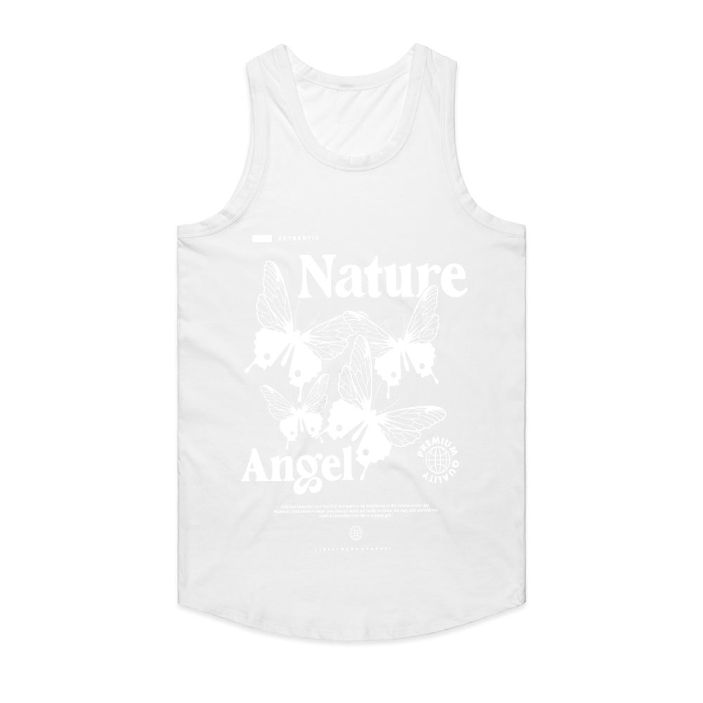 Nature Angel: Monochrome Butterfly Essence Tee