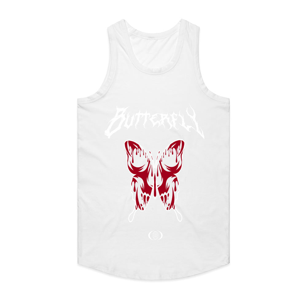Dark Metamorph: Gothic Butterfly Streetwear Tee
