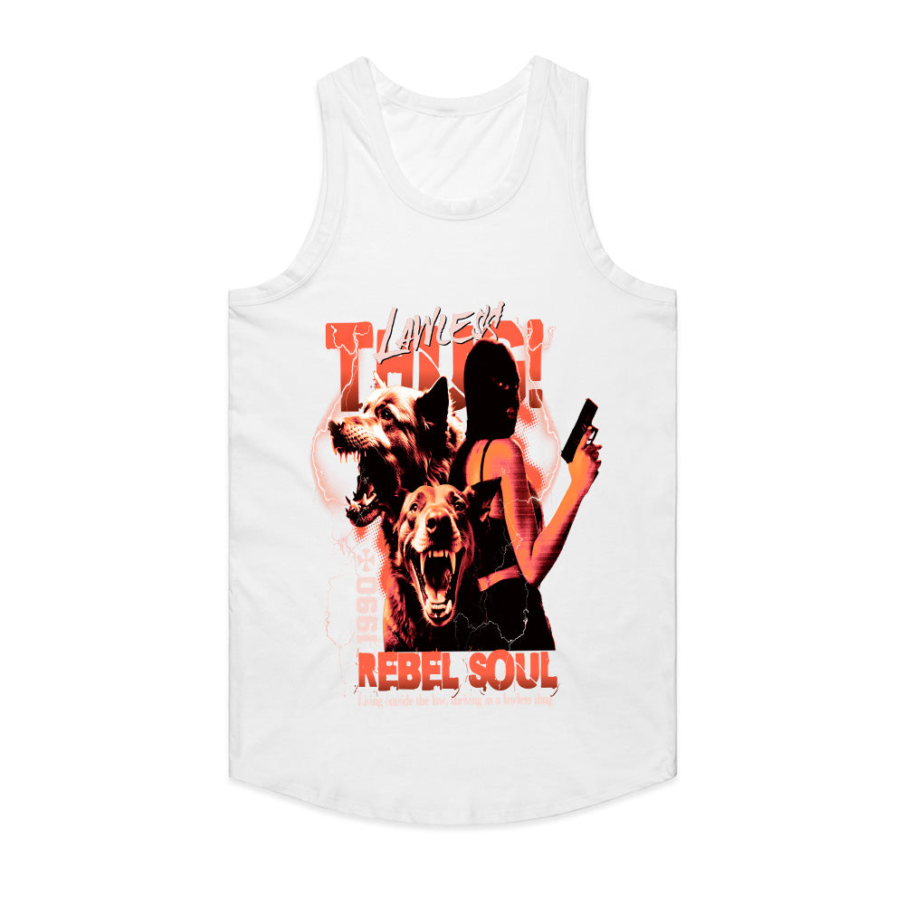 REBEL SOUL: Lawless Thug Streetwear Tee