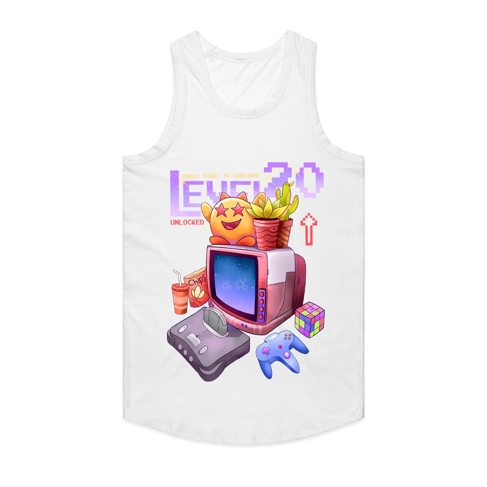 Retro Gamer: Level 20 Unlocked Tee