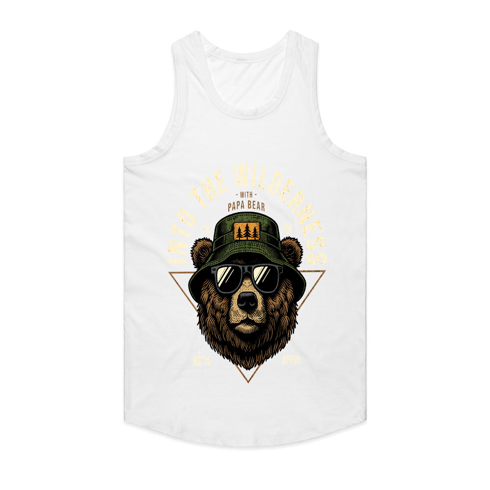 Papa Bear: Into the Wilderness Explorer Tee