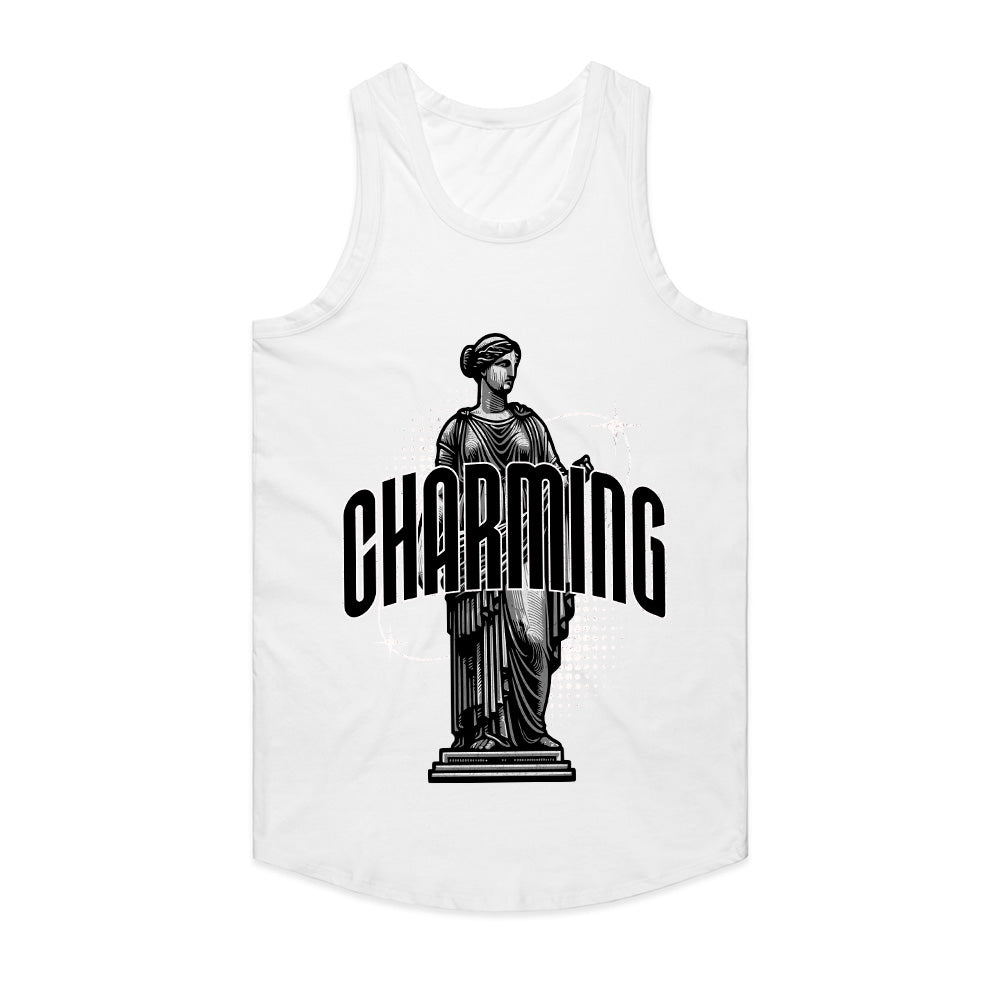 Timeless Allure: Charming Classical Statue Tee