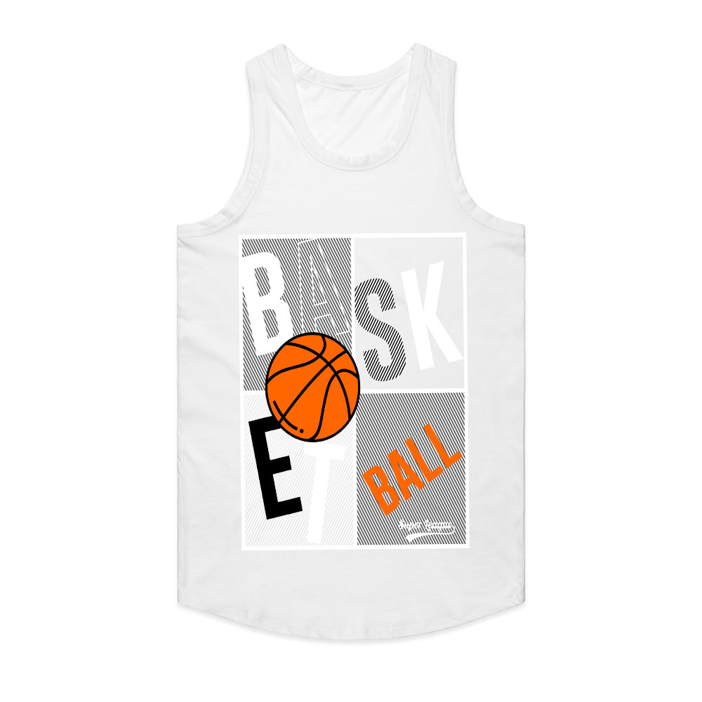 Hoop Hustle: Retro Graphic Basketball Tee