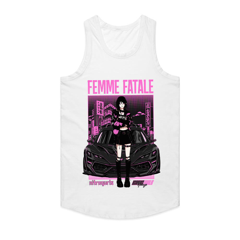 Neo Noir Racer: Femme Fatale Nitro Tee
