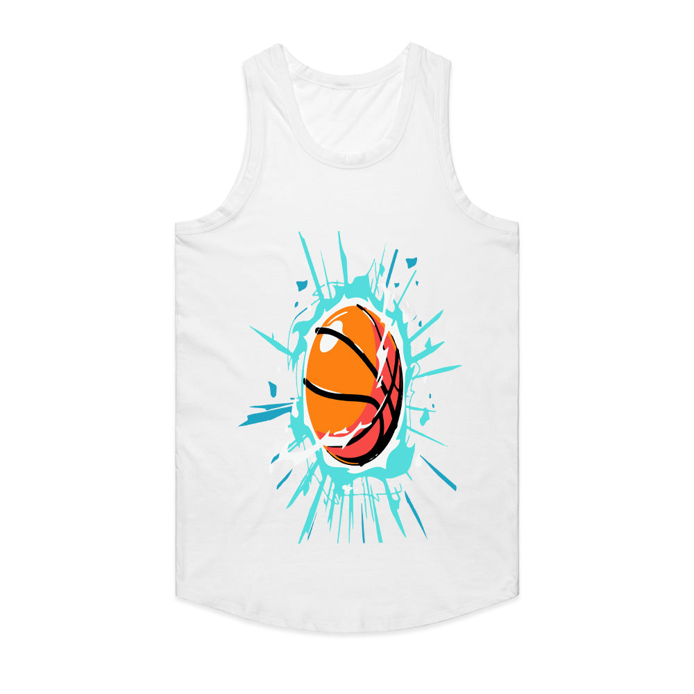 Slam Burst Basketball Tee