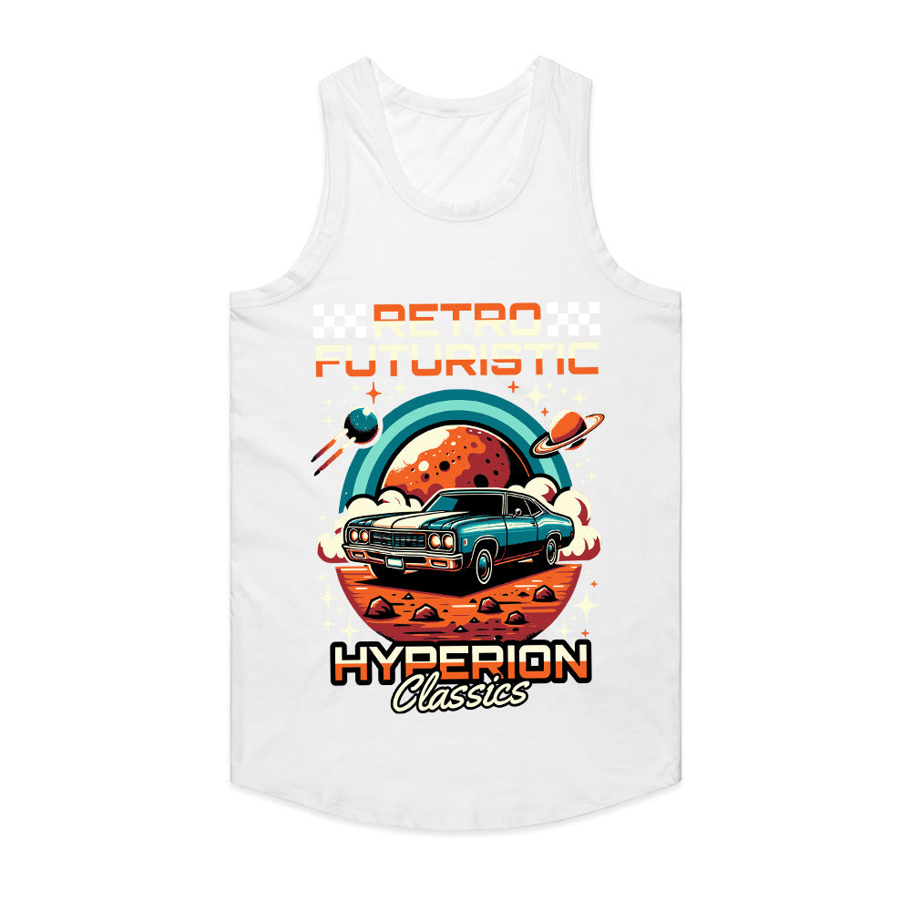 Cosmic Cruiser: Retro Futuristic Hyperion Tee