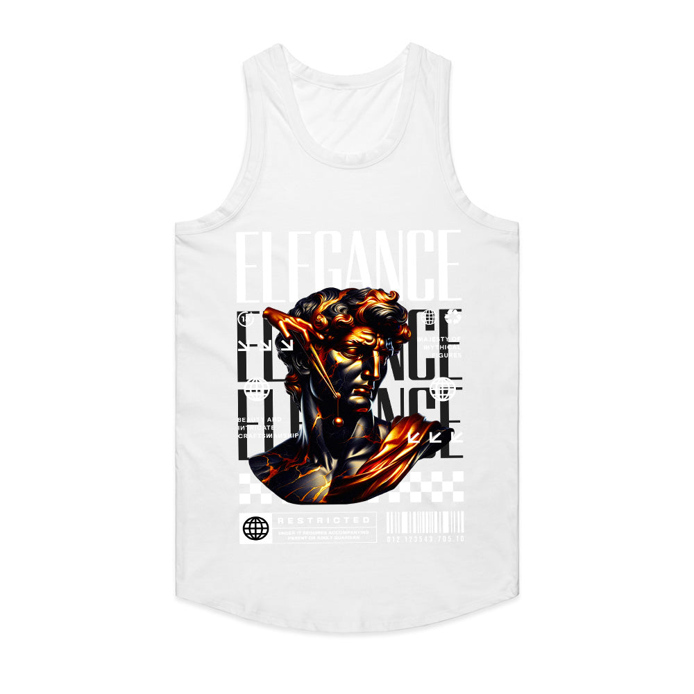 Neo-Classical Blaze: Elegance Mythos Tee