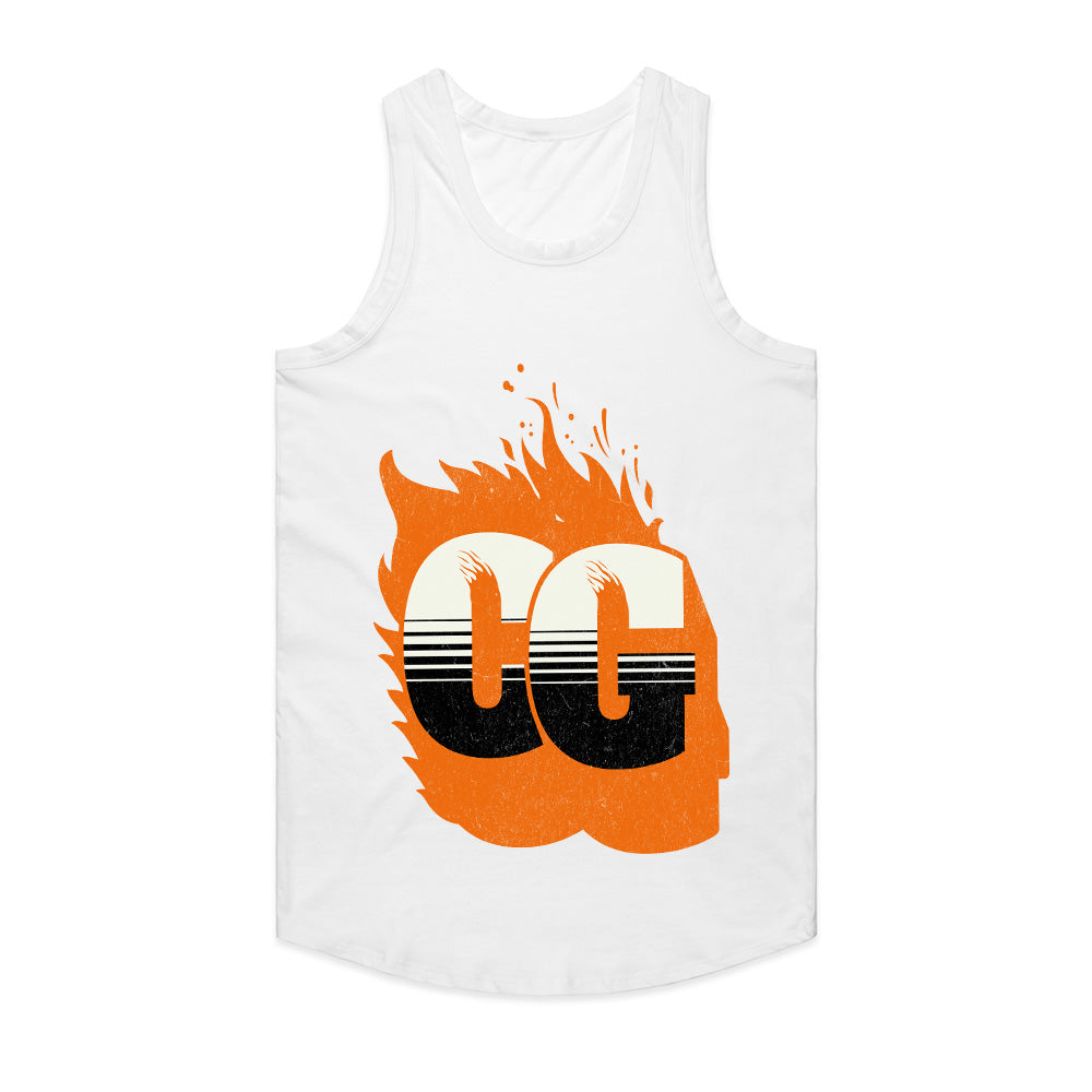 Inferno Drive: CG Flame Logo Tee