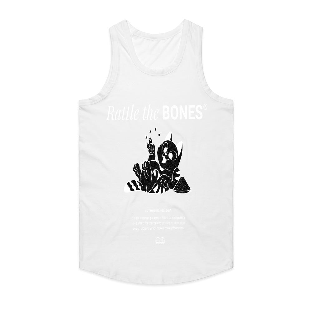 Rattle the Bones Skeleton Cat Tee