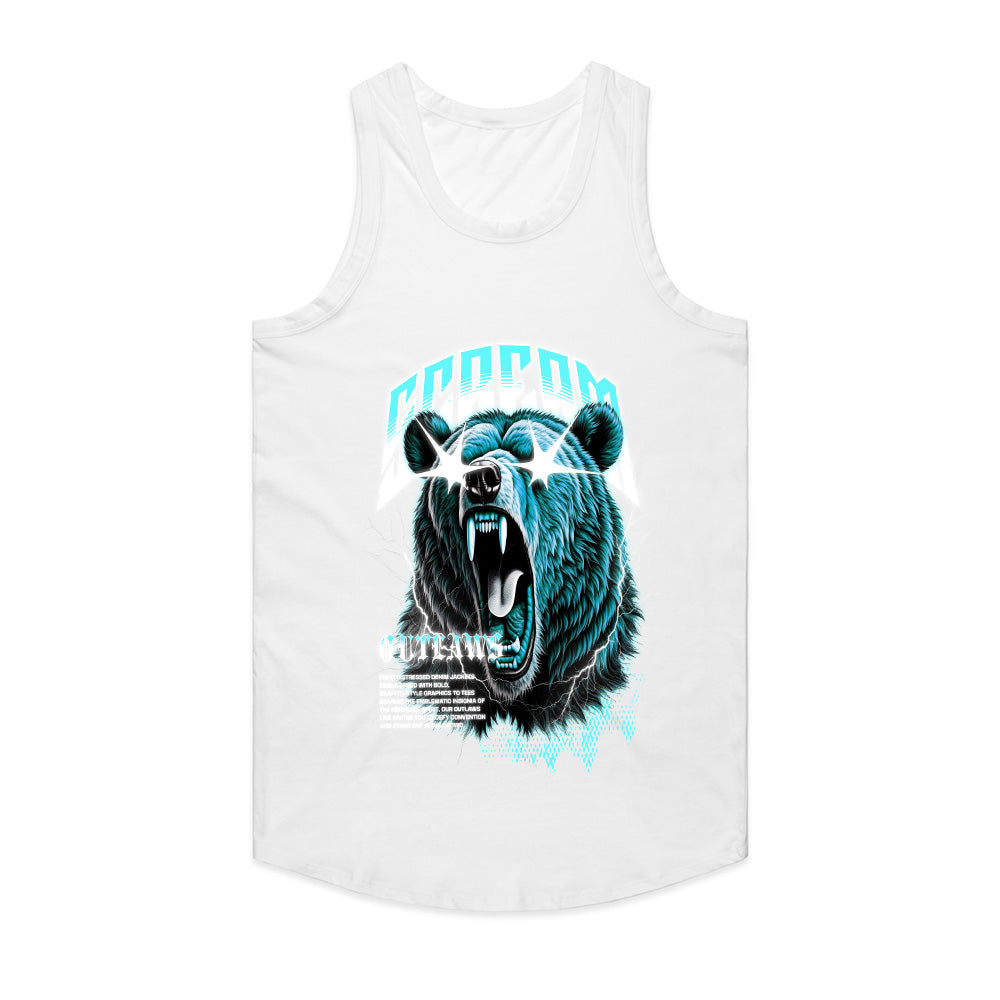 Outlaw Scream Bear Tee