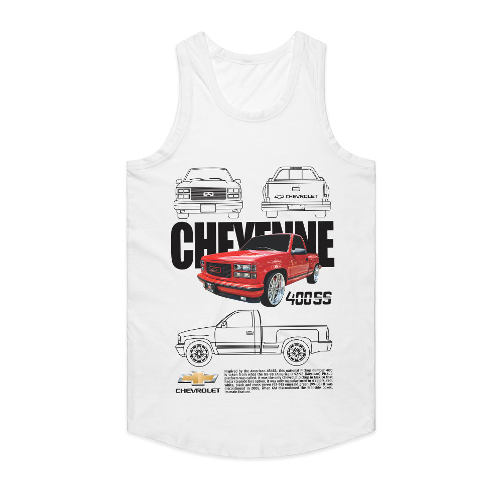 Cheyenne 400 SS Pickup Truck T-Shirt – Classic Power Muscle Edition
