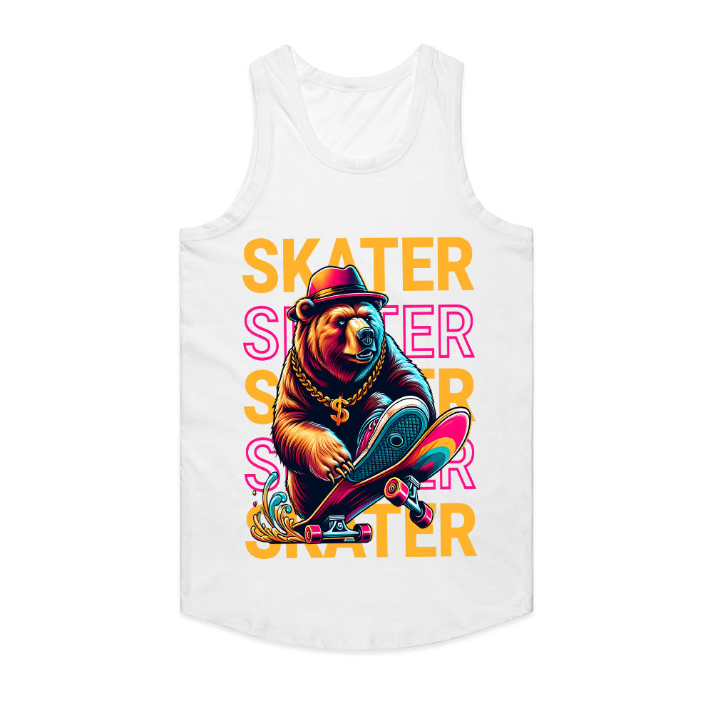 Urban Shredder: Skater Bear Street Style Tee