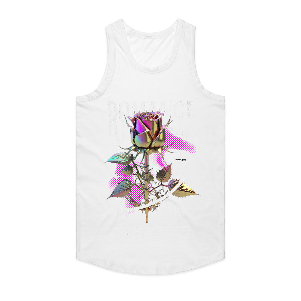Vibrant Rose Graphic Tee