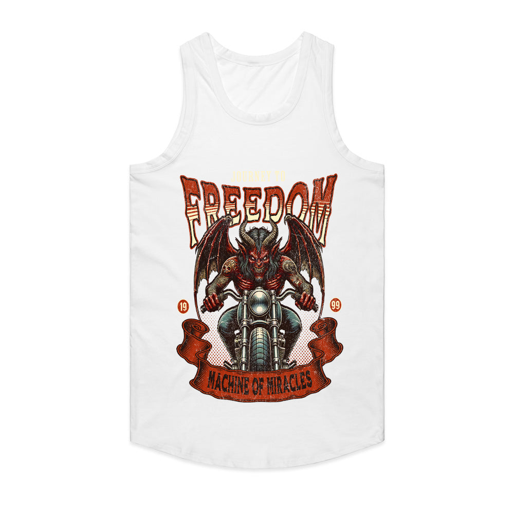 Journey to Freedom – Demon Rider Machine of Miracles T-Shirt