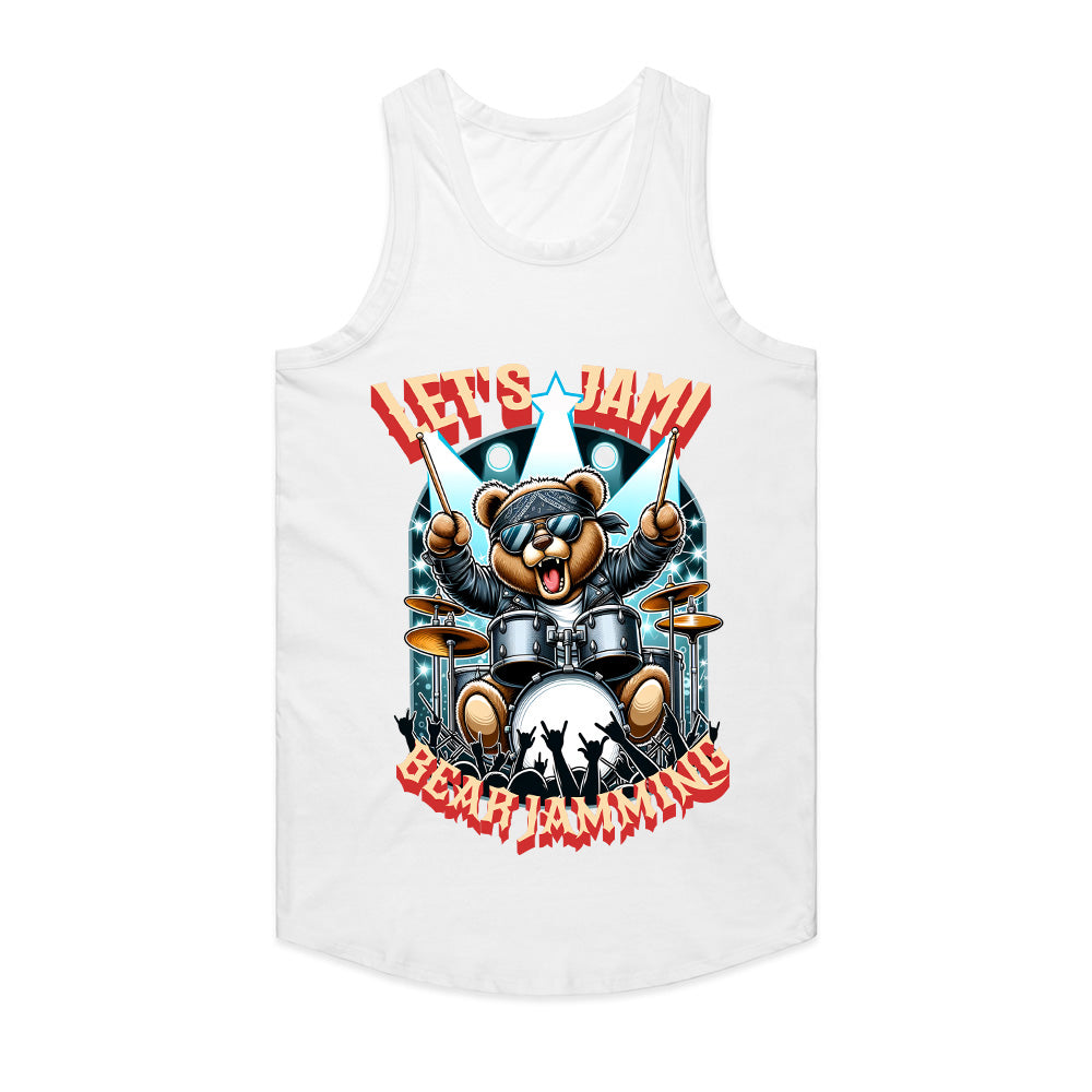 Let’s Jam Bear Drummer Tee