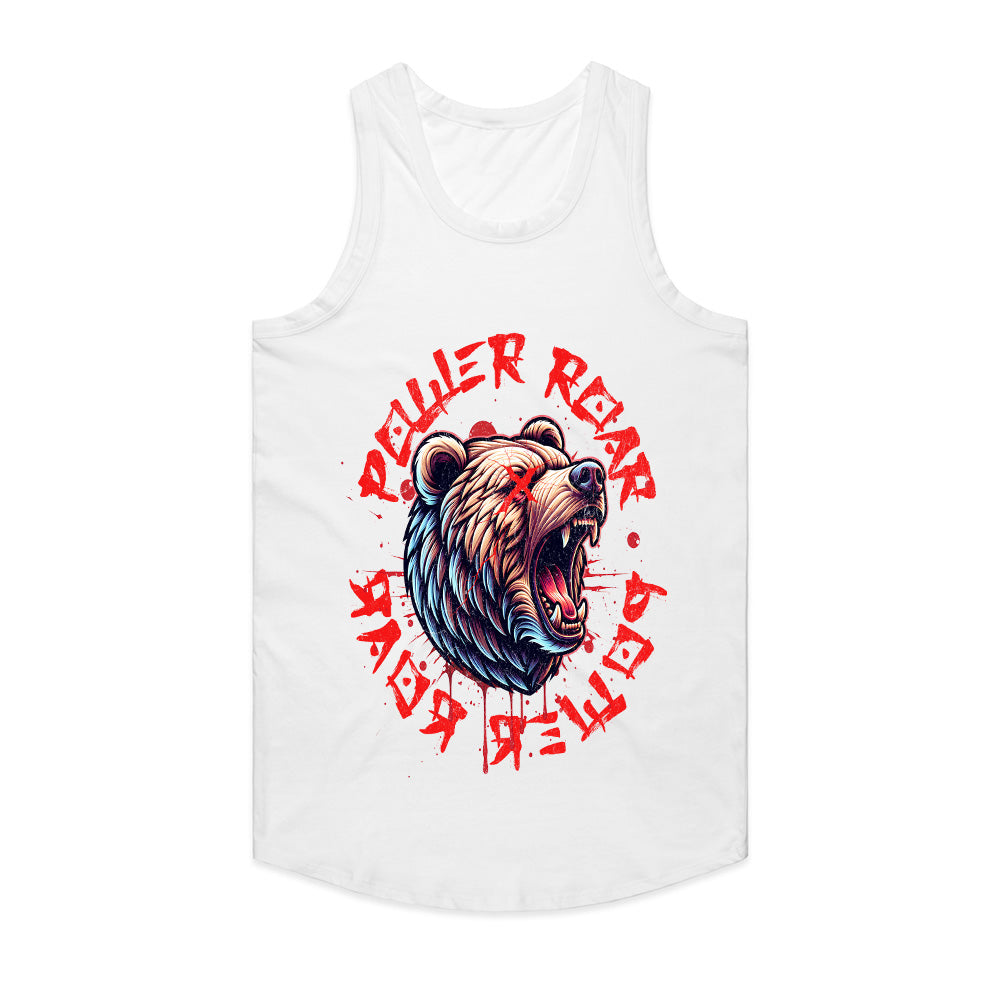Primal Power Roar: Unleashed Bear Spirit Tee