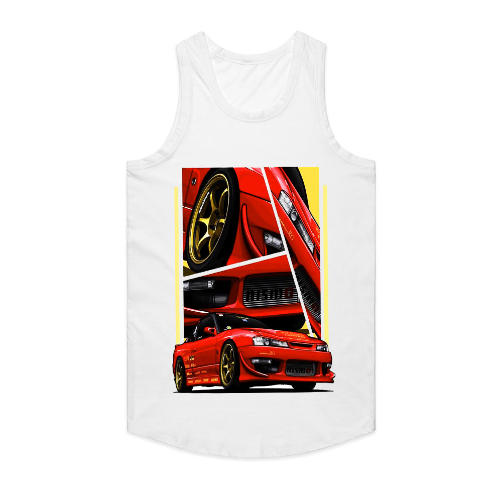 Nissan Silvia S13: Red Drift Masterpiece