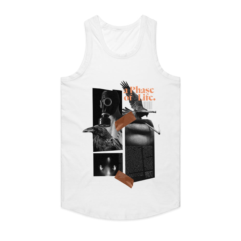 Phase Shift: Surreal Life Collage Statement Tee