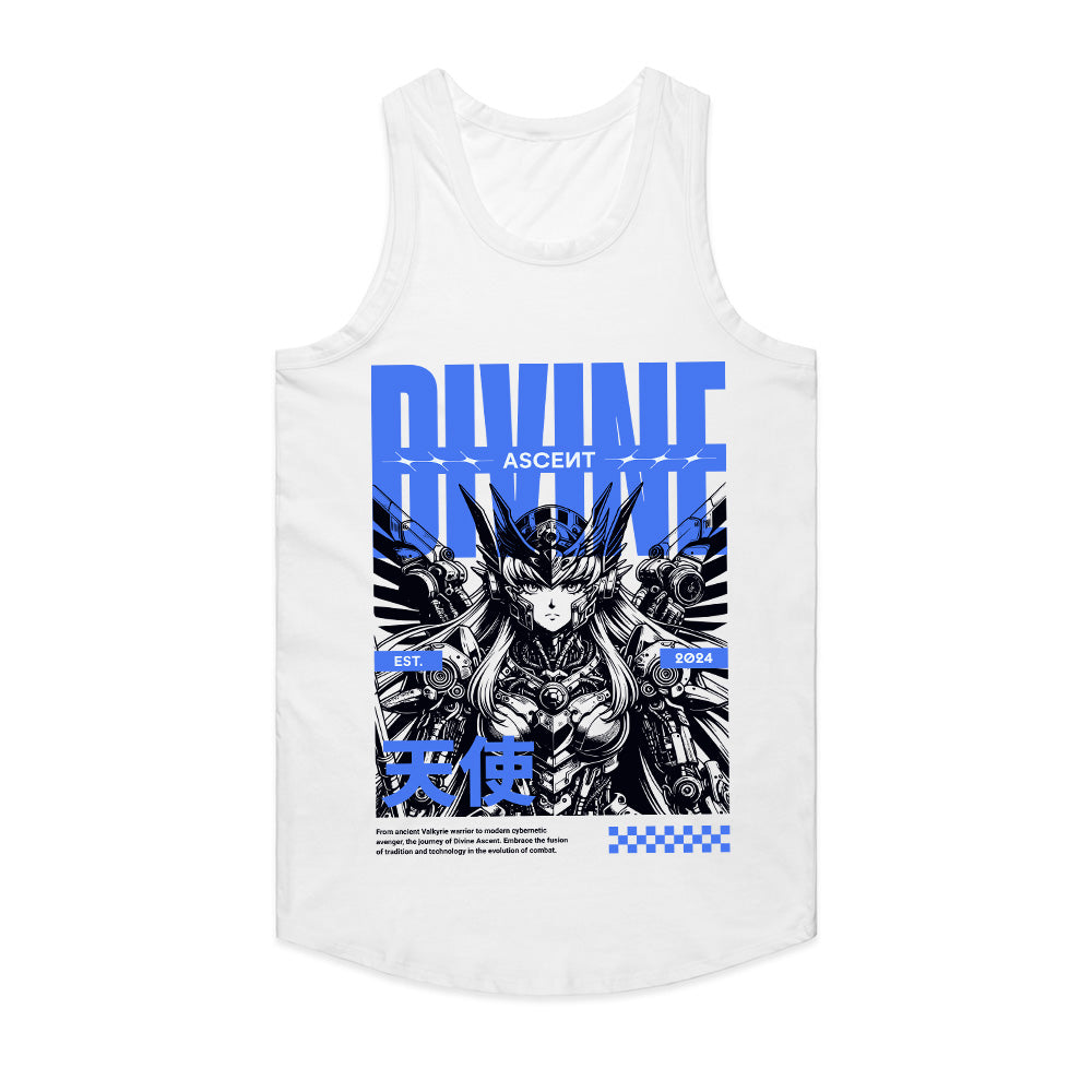 Divine Ascent: Neon Angelic Street Tee