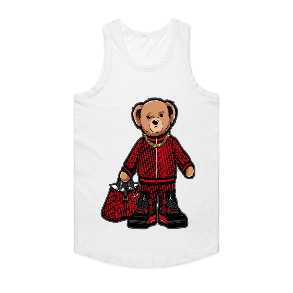 Uptown Flex: Luxe Bear Streetwear Tee