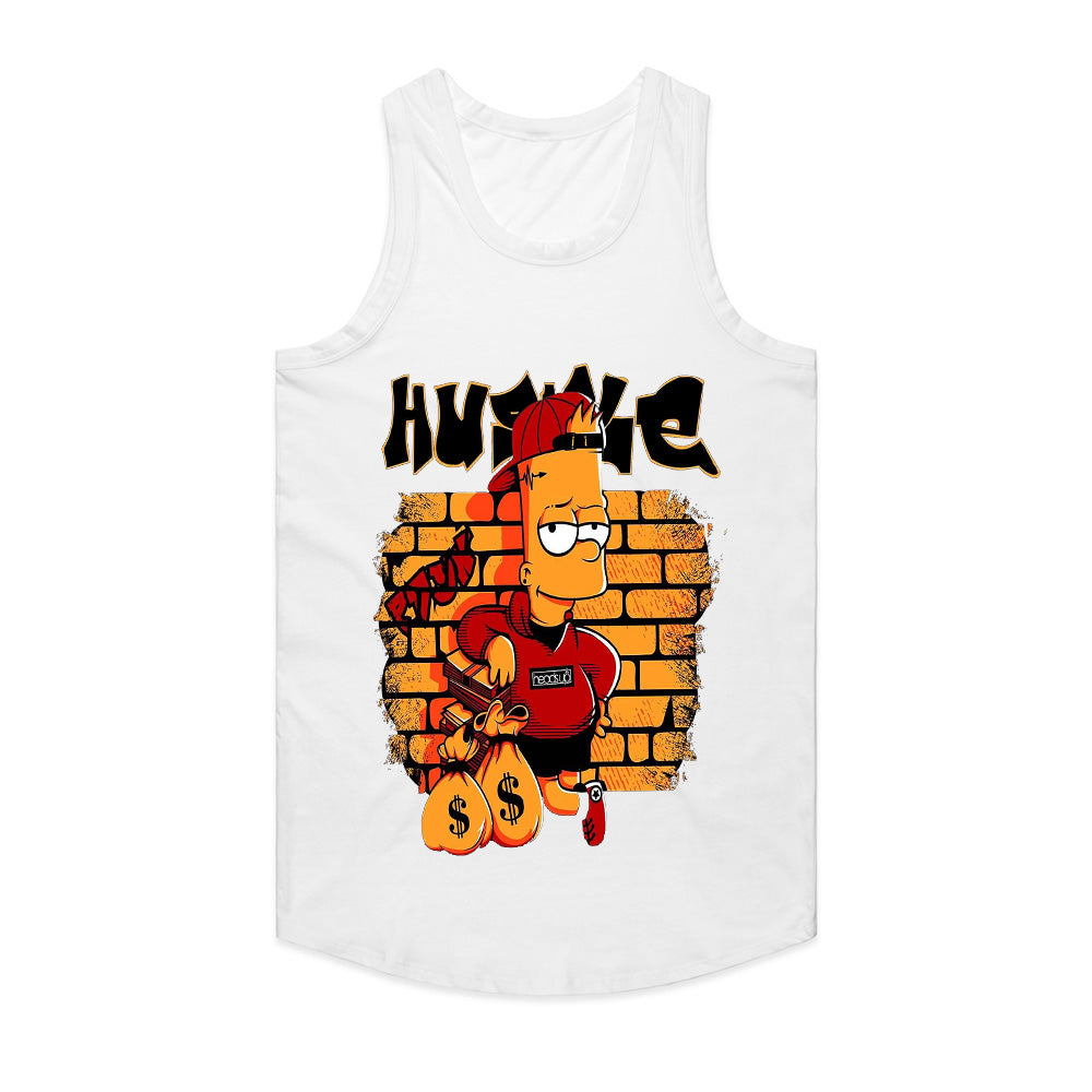 Streetwise Mischief: Hustle Bart Tee