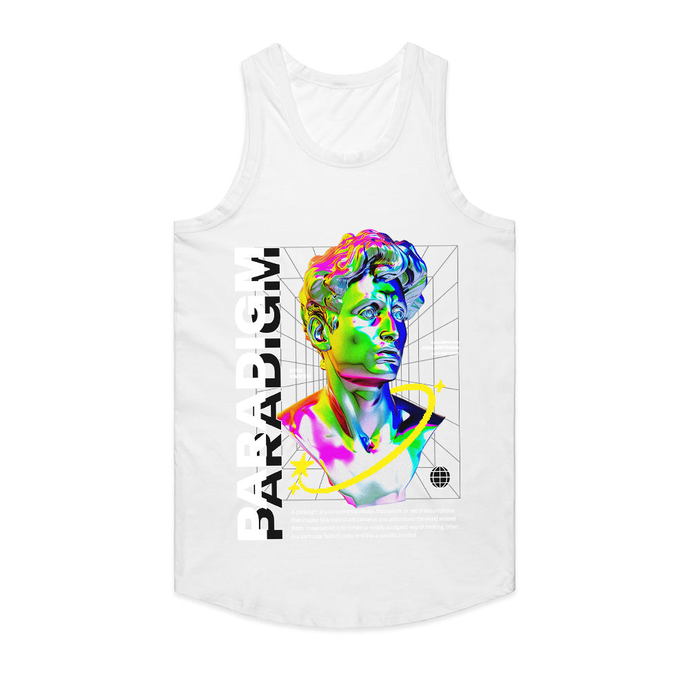 Paradigm Shift: Neo-Classical Cyber Art Tee