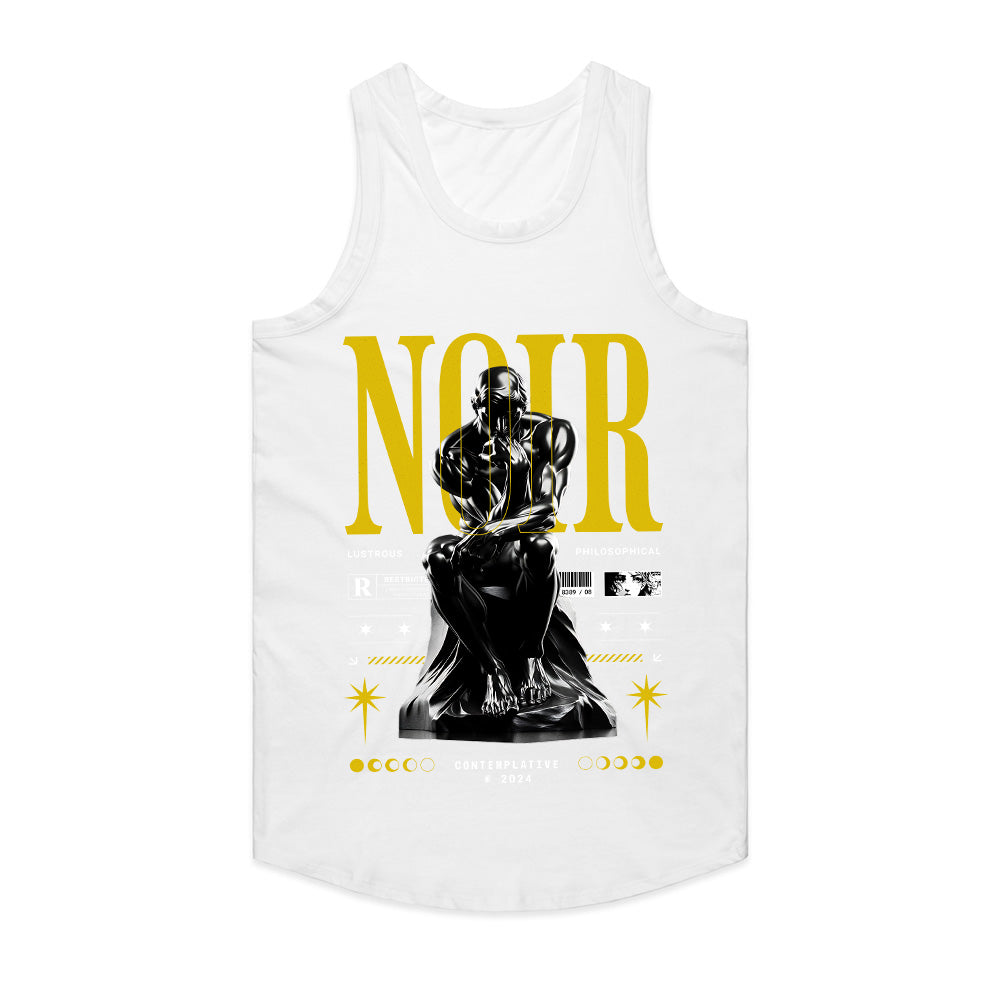 Midnight Muse: Noir Contemplative Tee